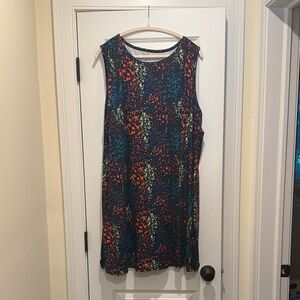 Colorful Sleeveless Women's Dress